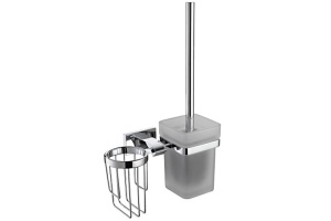 Настенный ершик для унитаза с держателем освежителя воздуха Gappo G0710-1