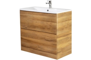 Тумба с раковиной BelBagno 90 светлое дерево