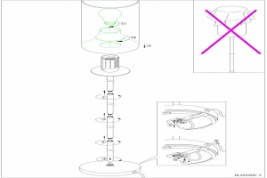 Торшер Eglo ПРОМО Troy 3 85982 - 2
