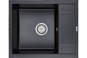 Мойка кухонная Paulmark Optimum 60 черный матовый