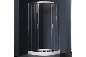 Душевой уголок Royal Bath HKD 100х100 профиль хром стекло прозрачное