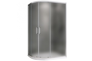 Душевой уголок Abber Schwarzer Diamant 90х100 хром (AG01190M)