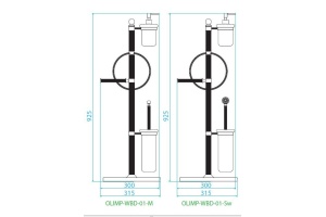 Набор Cezares OLIMP (OLIMP-WBD-02-M) - 3