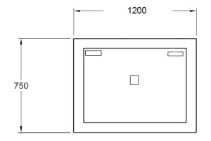 Зеркало в ванную Sanvit Матрикс 120 см (zmatrix120) - 2