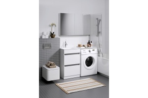 Тумба с раковиной Aqwella Forma 115, 2 ящика - 3