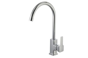 Смеситель для кухонной мойки Lemark Basis хром (LM3605C)