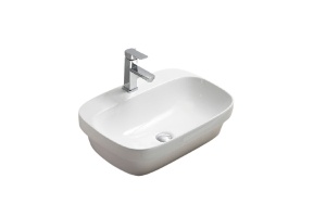 Раковина накладная Ceramalux N 60 белый (78598)