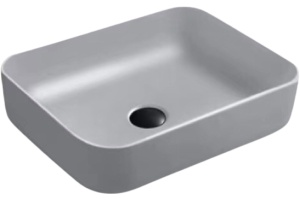 Раковина SantiLine SL-1051MG серая матовая