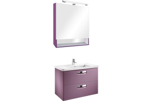 Зеркало-шкаф Roca Gap 80 фиолетовый - 2