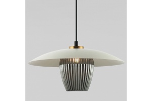 Подвесной светильник Eurosvet Kamari 50259/1 белый/дымчатый