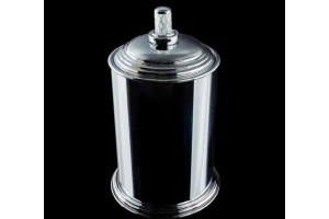 Ведро для мусора Boheme Murano crystal хром глянцевый