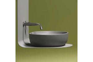 Раковина накладная Ceramica Nova Element 60х41.5 серая - 3