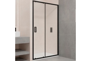 Душевая дверь RGW Passage PA-016B 180х195 профиль черный стекло прозрачное