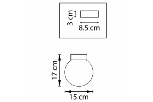 Накладной светильник Lightstar Globo 812017 - 2