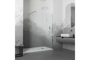 Душевая перегородка RGW Walk In WA-002 110х195 профиль хром стекло прозрачное - 2