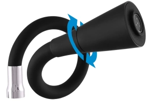 Смеситель для кухни Rav Slezak Colorado с гибким изливом хром - черный матовый - 3