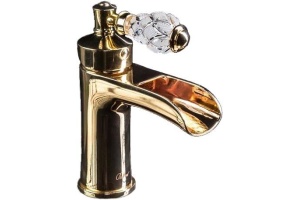 Смеситель Boheme Vogue Crystal 211-CRST для раковины