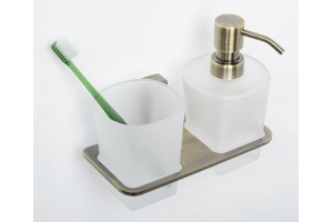 Дозатор Wasserkraft Exter K-5289 со стаканом - 2