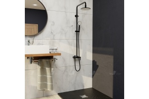 Душевой комплект RGW Shower Panels SP-31B черный матовый - 2