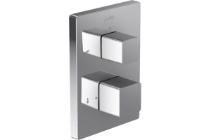 Термостат Jacob Delafon Square E98729-CP для душа