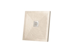 Поддон для душа Vincea 90х90 бежевый