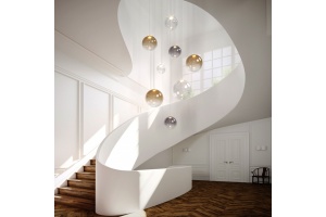 Подвесной светильник Eurosvet Wonder 50234/1 LED янтарный - 3