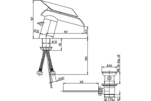 Смеситель Paini Morgana 73OP306VR для биде - 2