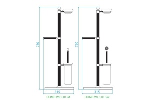 Набор Cezares OLIMP (OLIMP-WCS-03/24-M) - 3