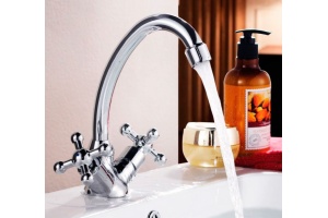 Смеситель для раковины Rossinka  хром (G02-62) - 2