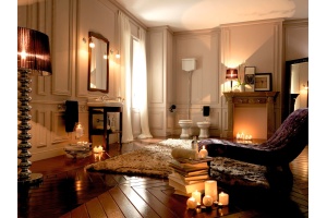 Тумба с раковиной Kerasan Retro с полкой 70, орех - 2