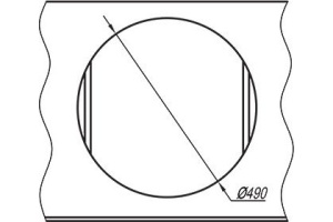 Мойка кухонная Florentina Лотос 510 бежевый - 3