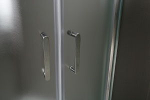 Душевой уголок BelBagno Uno 85 стекло текстурное (UNO-195-R-2-85-P-Cr) - 3