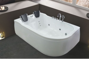 Ванна акриловая Royal Bath Norway 180x120 L белый - 2