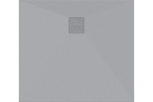 Поддон для душа Good Door Essentia 80x100, с сифоном, графит - 3