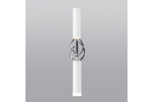 Подвесной светильник Eurosvet Lance 50191/1 LED белый/хром