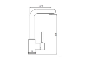Смеситель для кухонной мойки  KAISER Vico (30033) - 2