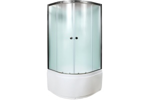 Душевая кабина DETO D10SEL с высоким поддоном, с сиденьем