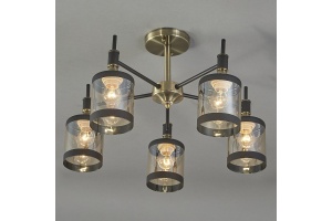 Люстра на штанге Escada Detroit 599/5P - 2