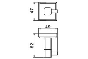 Крючок Gappo G38 G3805-1 - 2