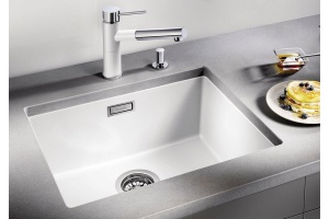Мойка кухонная Blanco Subline 400-U белая - 2