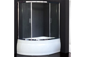 Душевое ограждение Royal Bath 150 стекло прозрачное