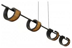 Подвесной светильник iLedex Fomo X154448 BK