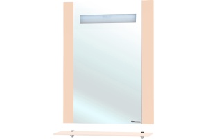 Мебель для ванной Bellezza Берта подвесная 60 бежевая - 3