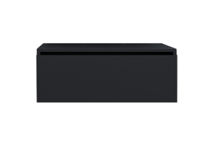 Тумба Armadi Art Flat Valessi Uno-S 120 подвесная черный глянец