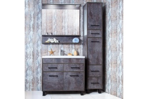 Мебель для ванной Бриклаер Чили 90 цемент