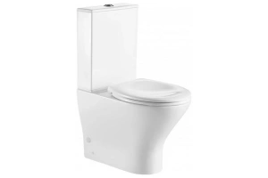 Унитаз-компакт BelBagno Acqua с бачком и крышкой белый