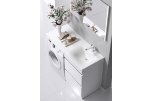 Мебельная раковина Aqwella Forma 115 R - 3