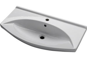 Тумба с раковиной Bellezza Лагуна 105 белая - 3