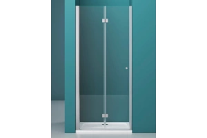 Дверь для душевого уголка BelBagno Albano 90х195 профиль хром стекло прозрачное - 2