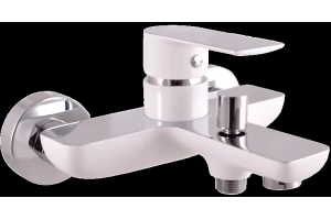 Смеситель для ванны с душем Rav Slezak Vltava белый - хром